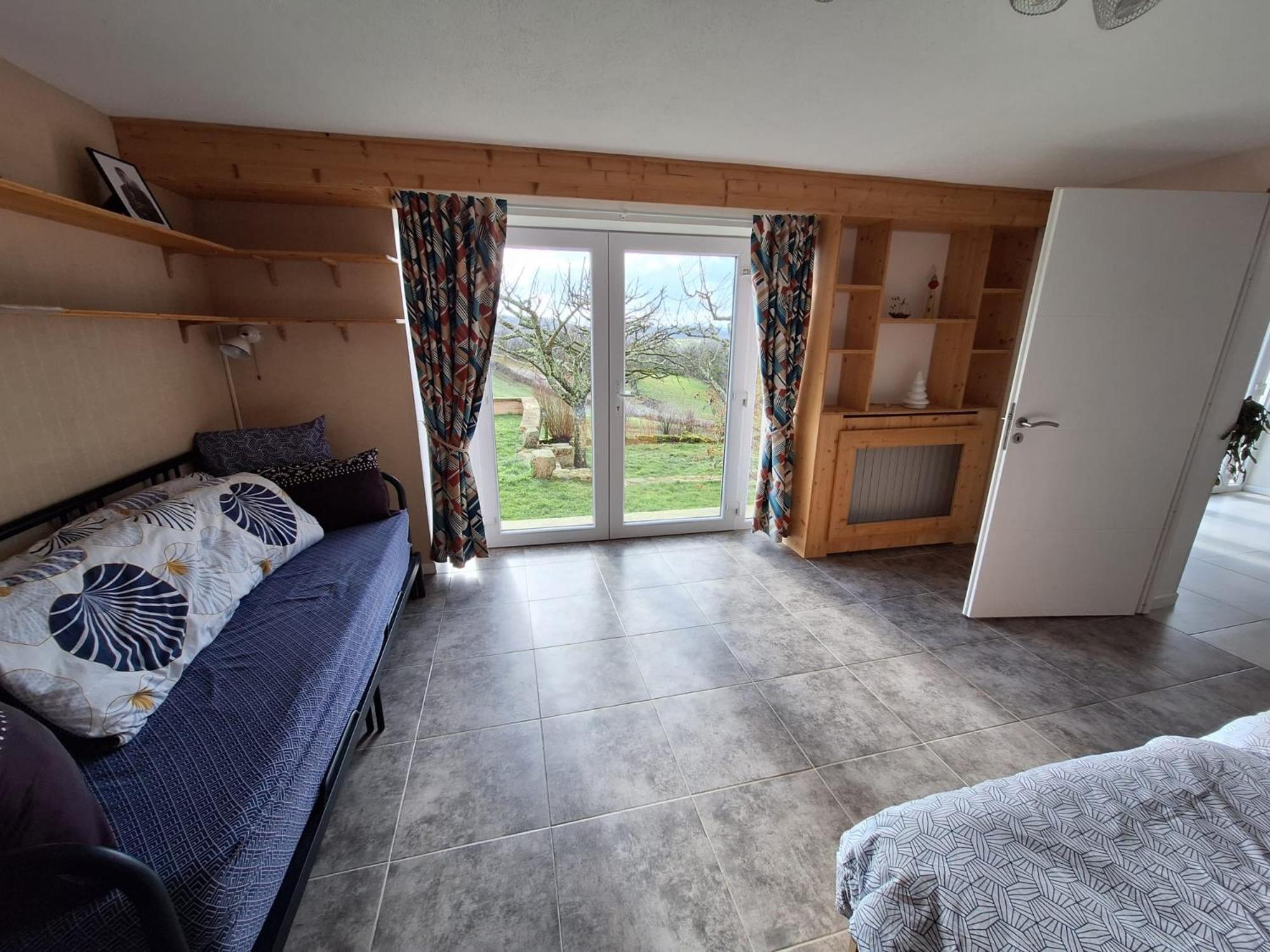 Chambre Jazzy - Gite Les Zazous Lormes Esterno foto